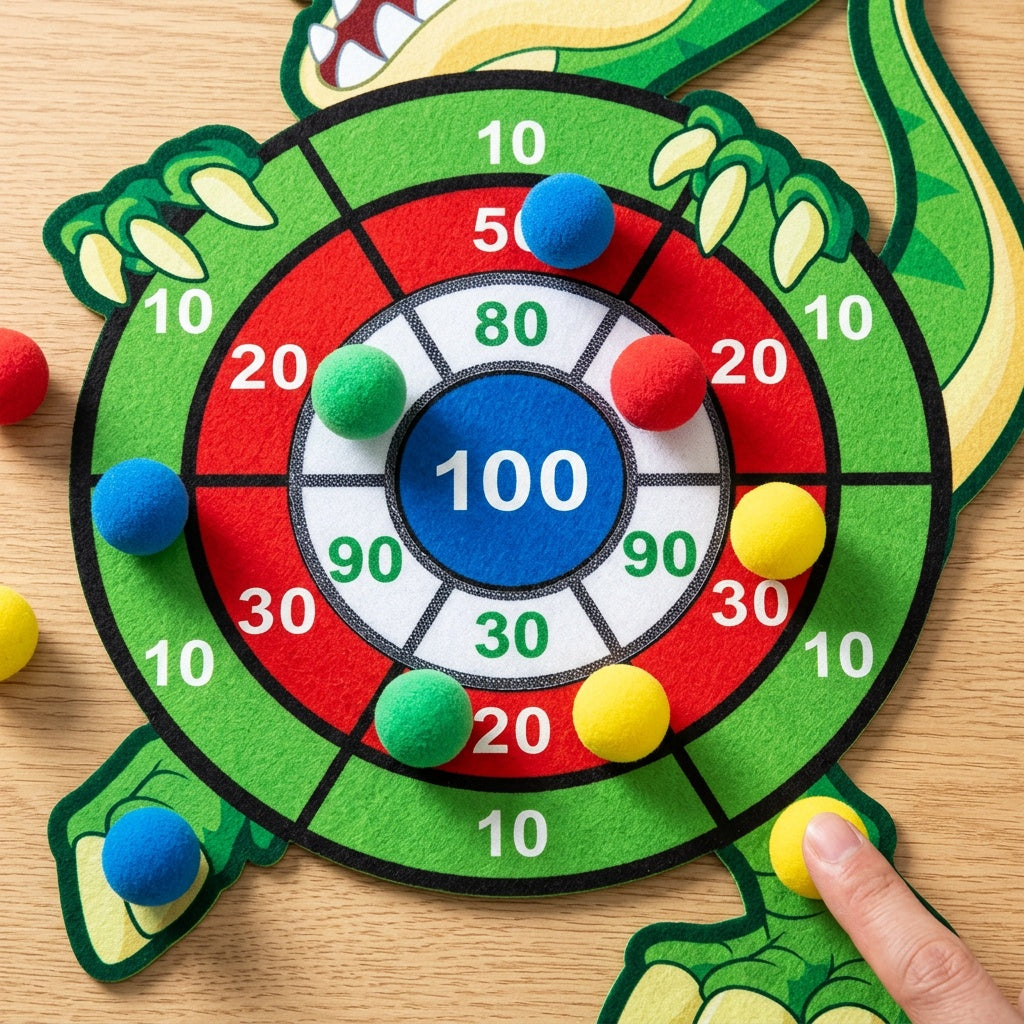 Dinosaur Dart Board Game for Family Fun