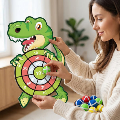 Dinosaur Dart Board Game for Family Fun