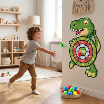 Dinosaur Dart Board Game for Family Fun